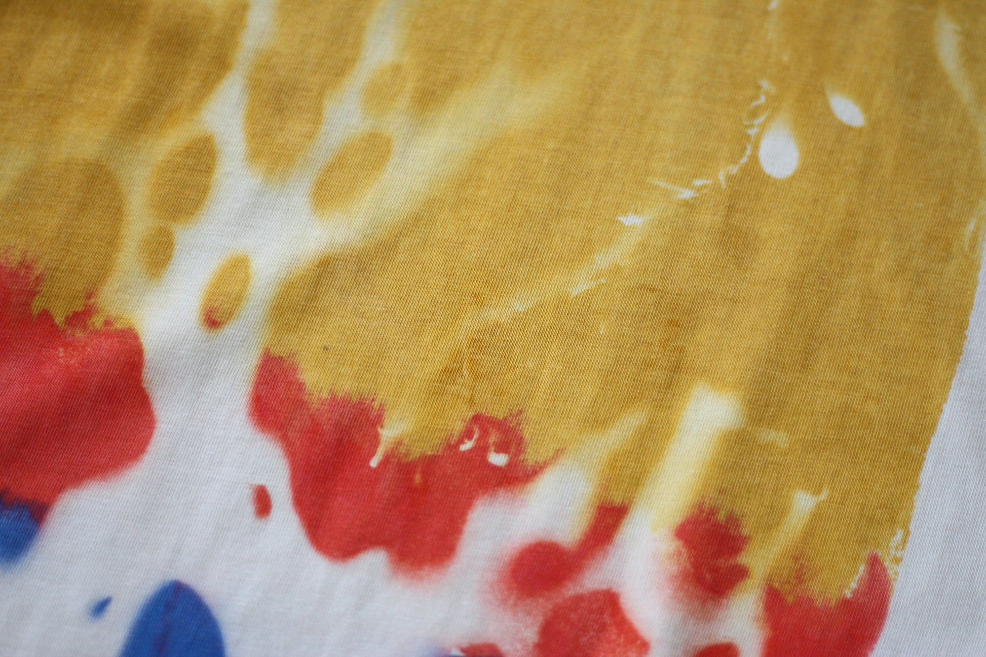 GOTS organic cotton graphic tee hand-printed using bull kelp