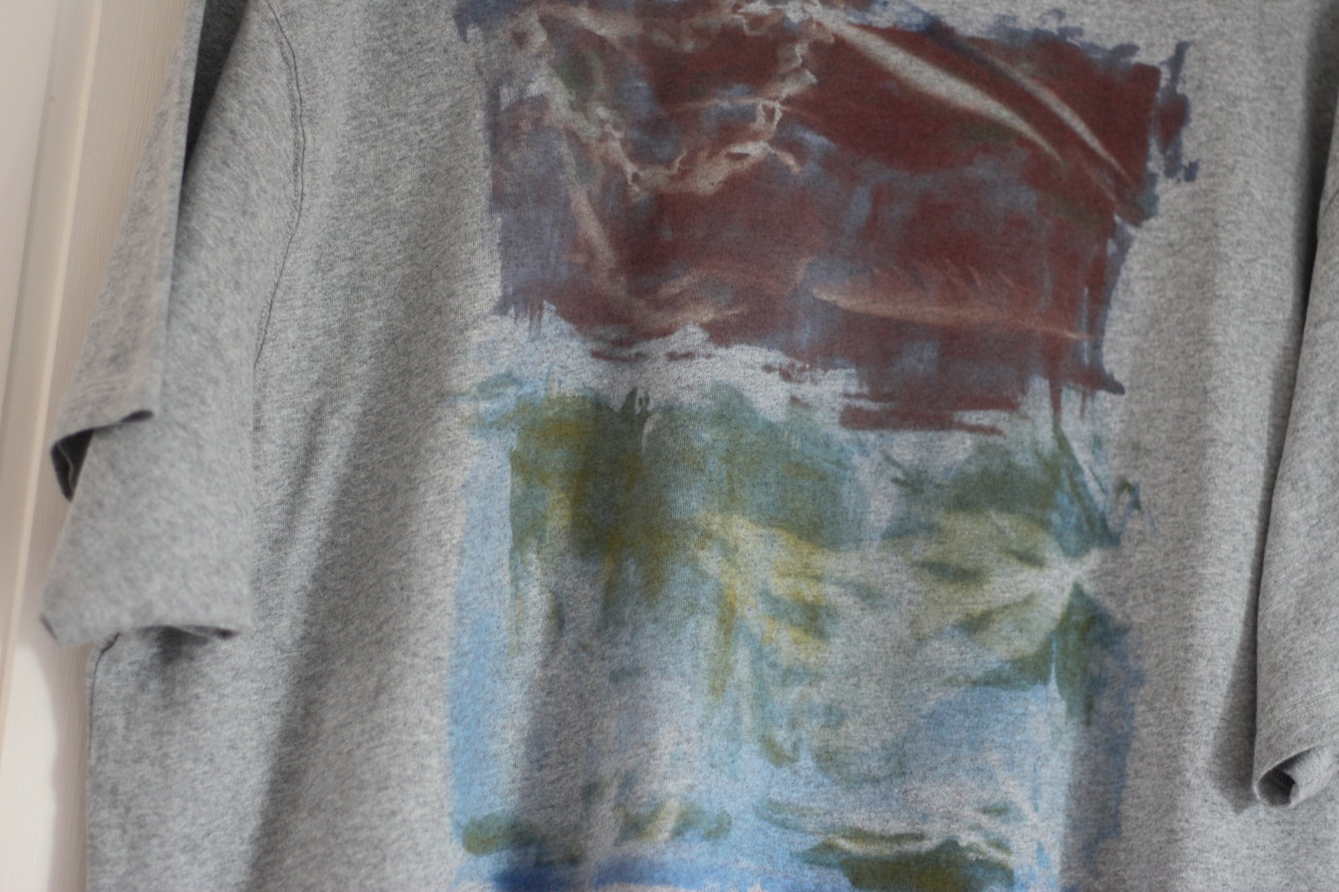 Kelp print t-shirt organic cotton designed in Tasmania