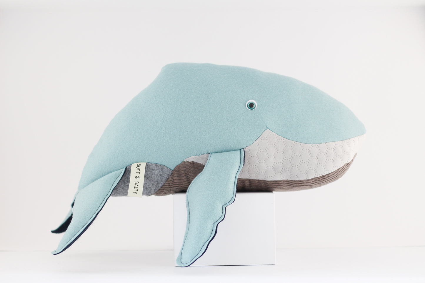 Whale plush toy