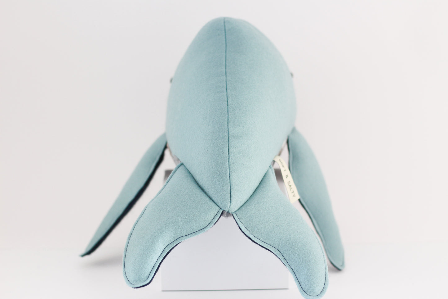 Humpback whale plush toy