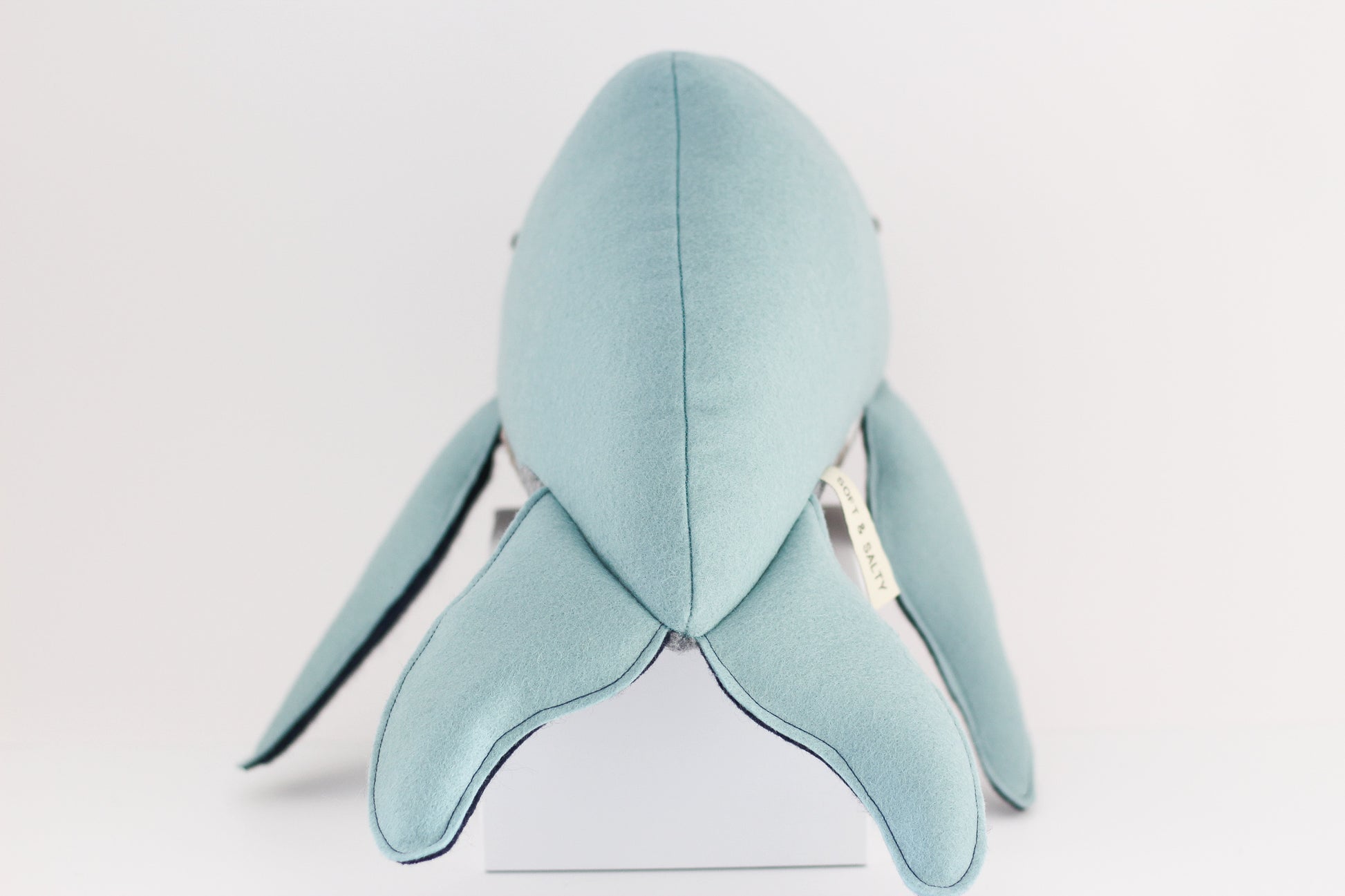 Humpback whale plush toy
