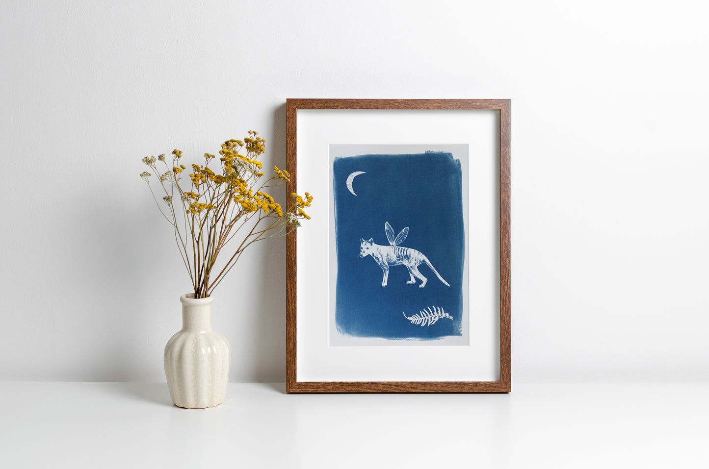 Benjamin Forever | Cyanotype Print
