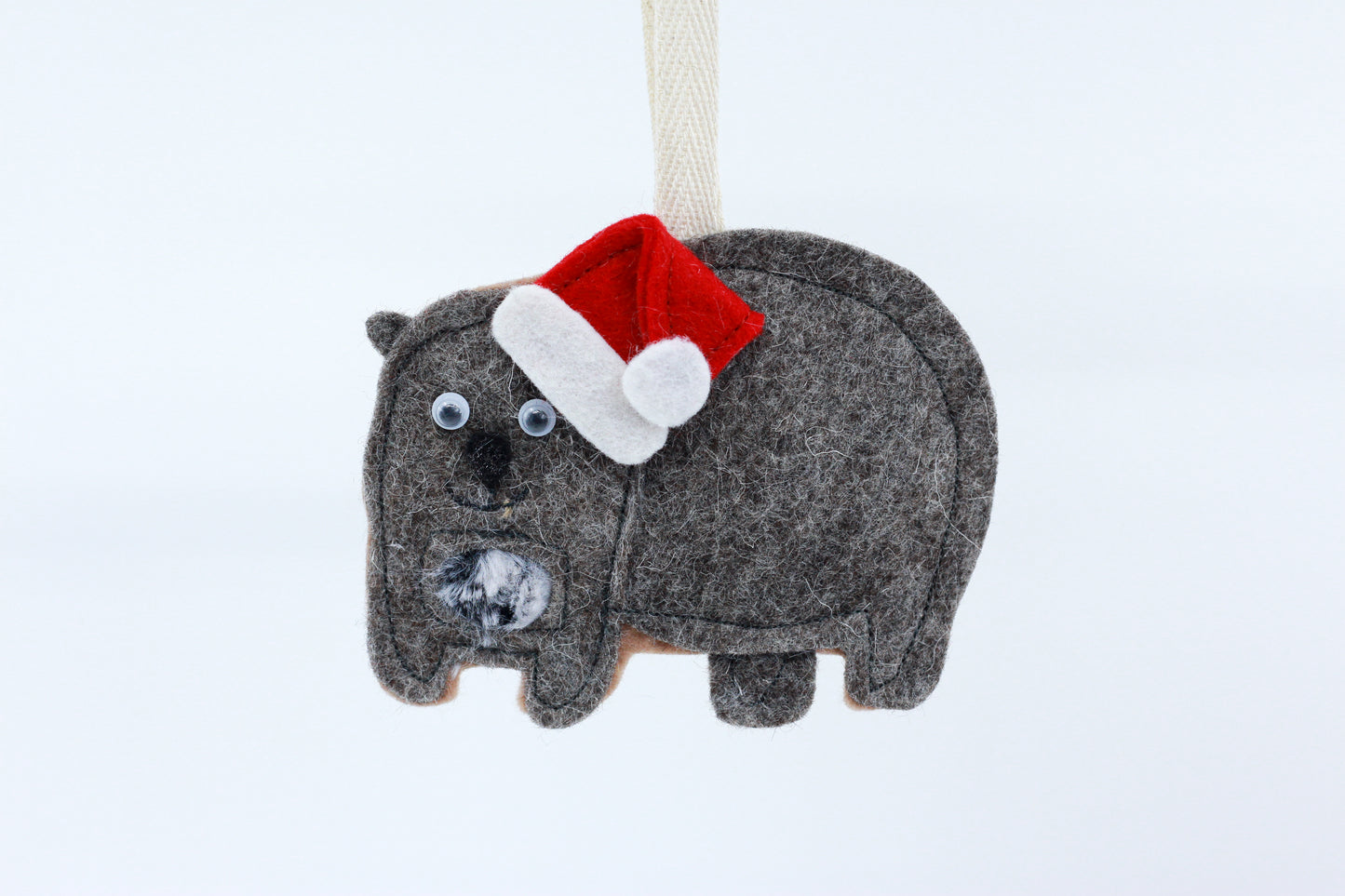 Wombat Christmas Decoration