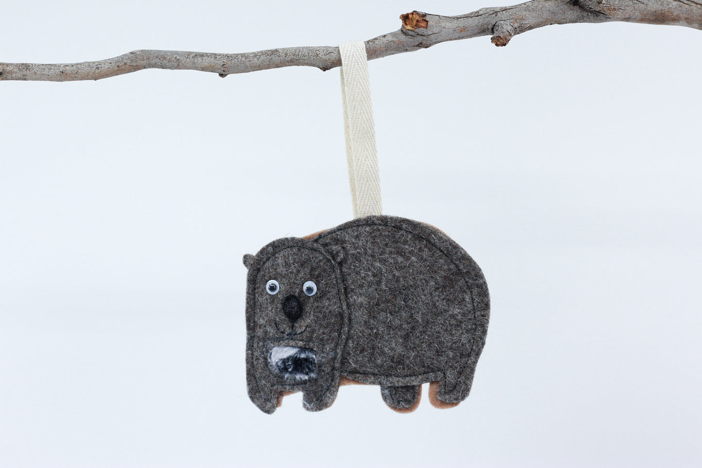 Wombat Christmas Decoration