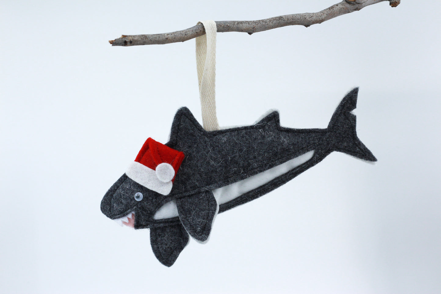 Great White Shark Christmas Decoration