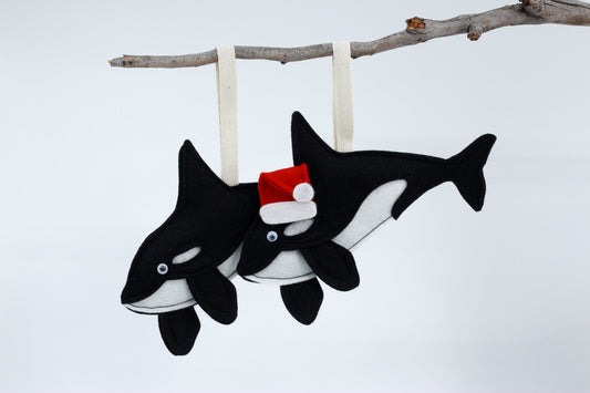 Orca Christmas Decoration