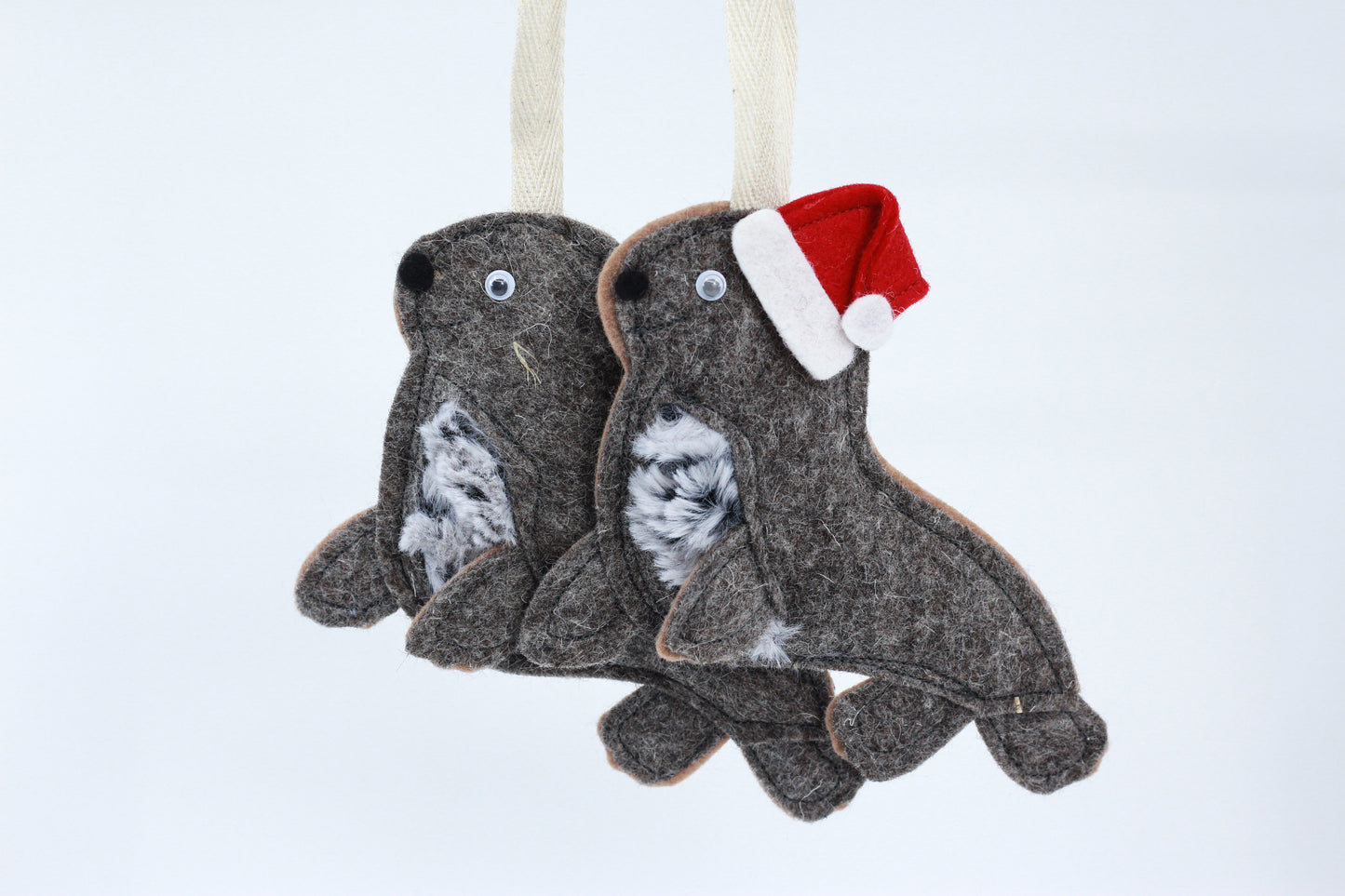 Fur Seal Christmas Decoration