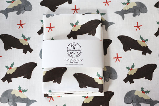 Christmas Tea Towel