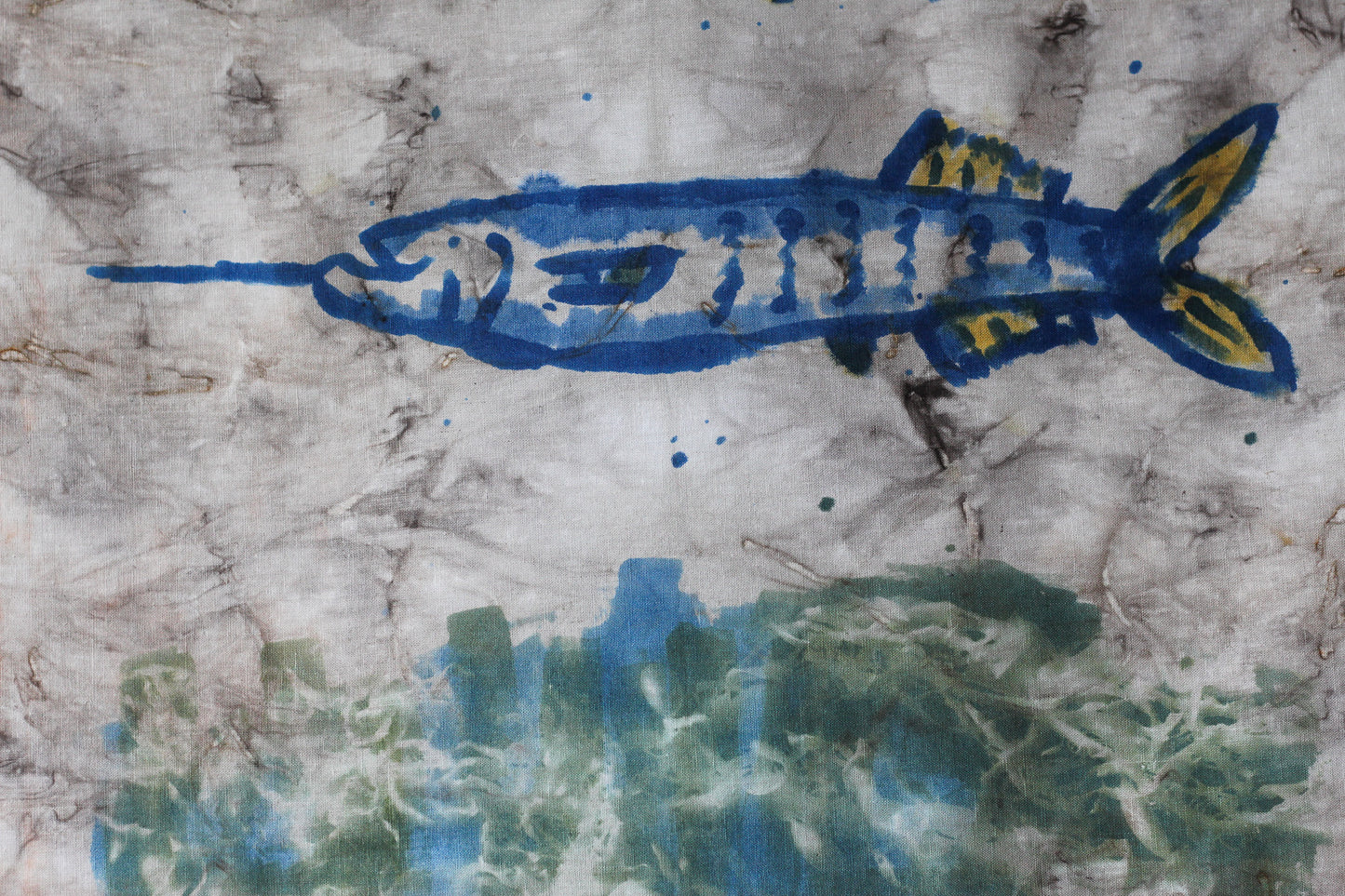 School Photo | Textile Artwork