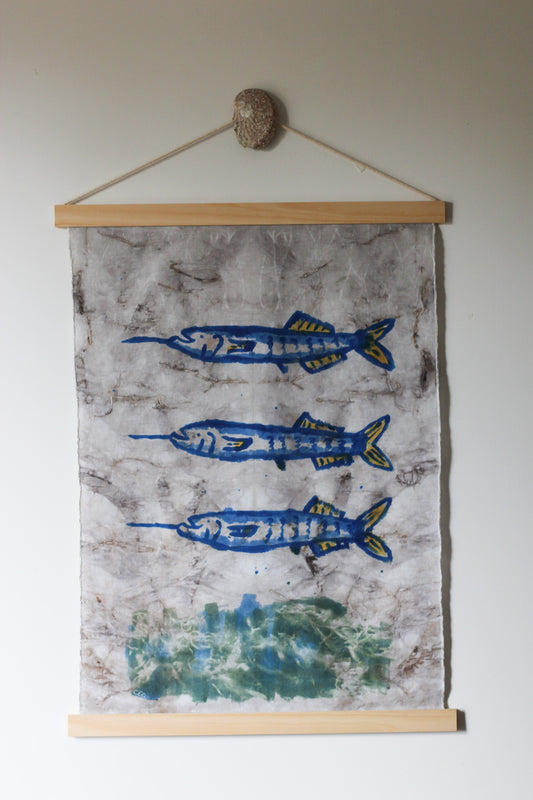 School Photo | Textile Artwork
