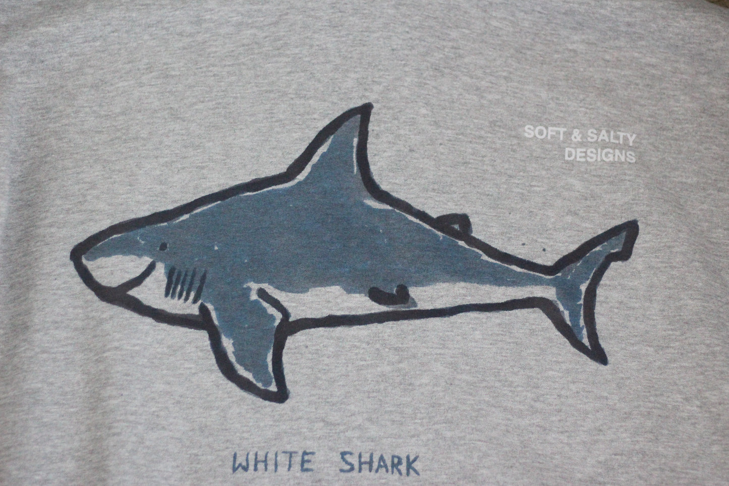 A Great White Shark Hood