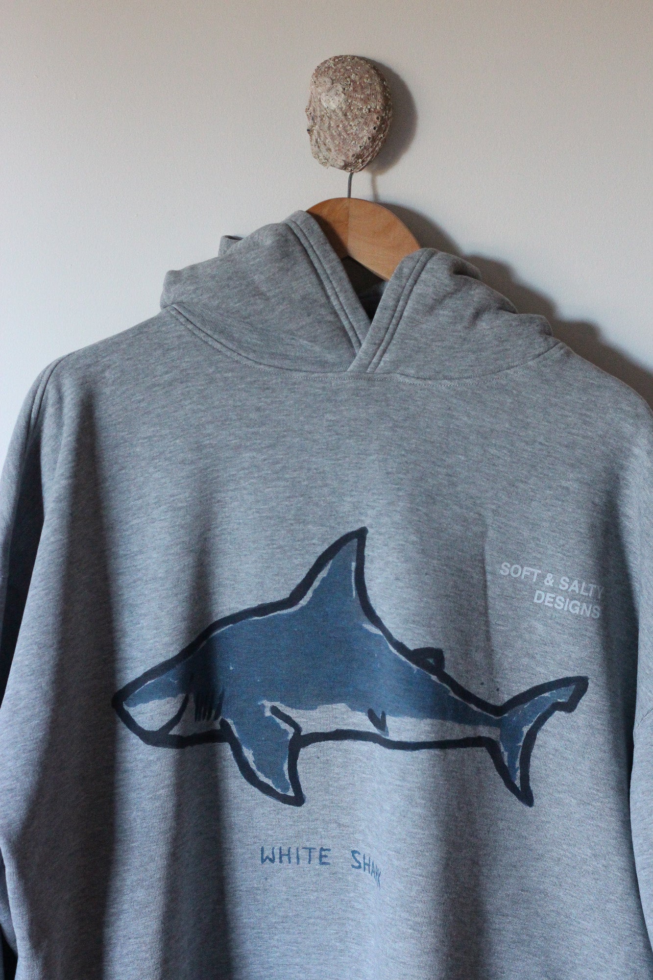 A Great White Shark Hood