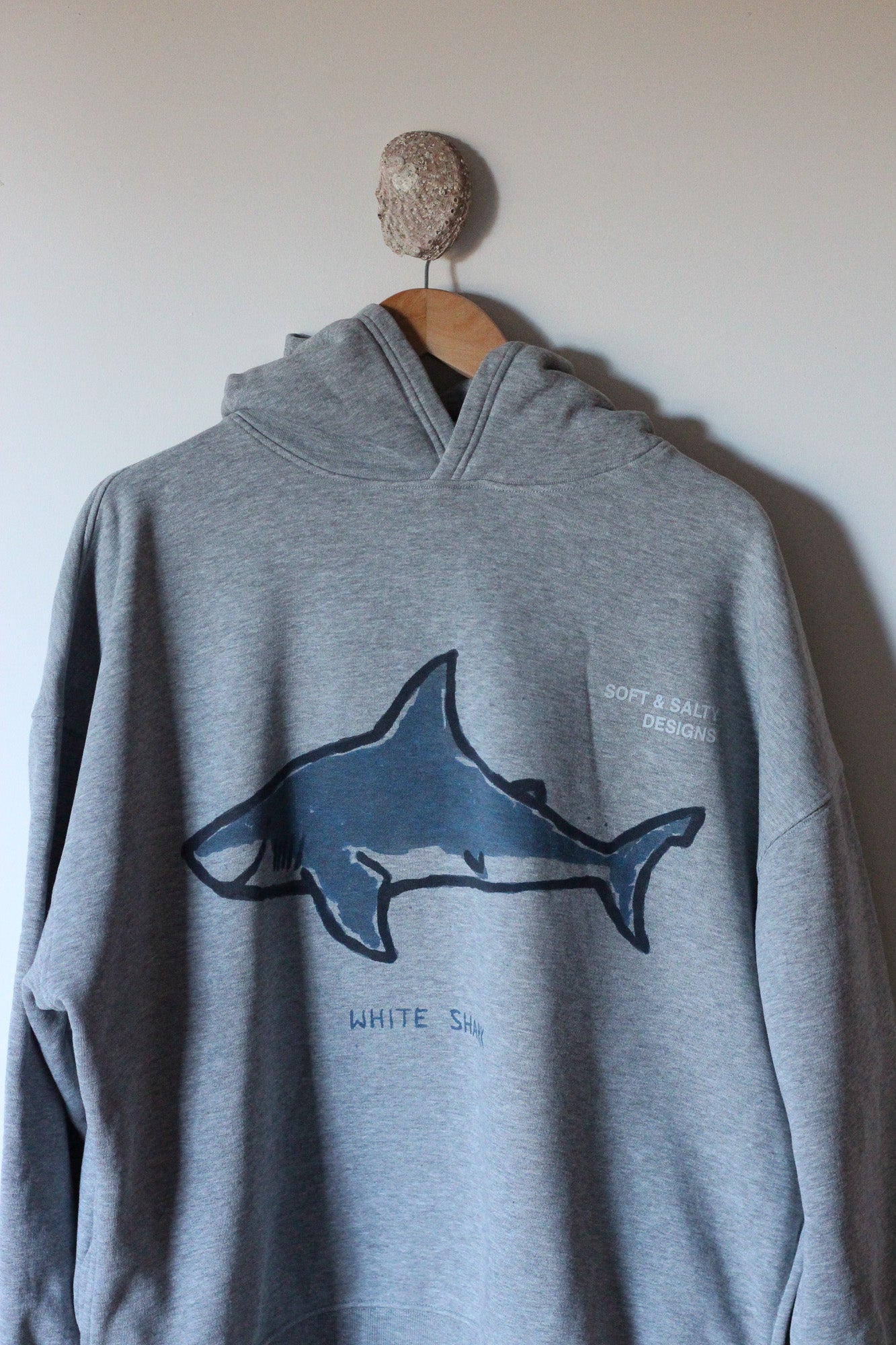 A Great White Shark Hood
