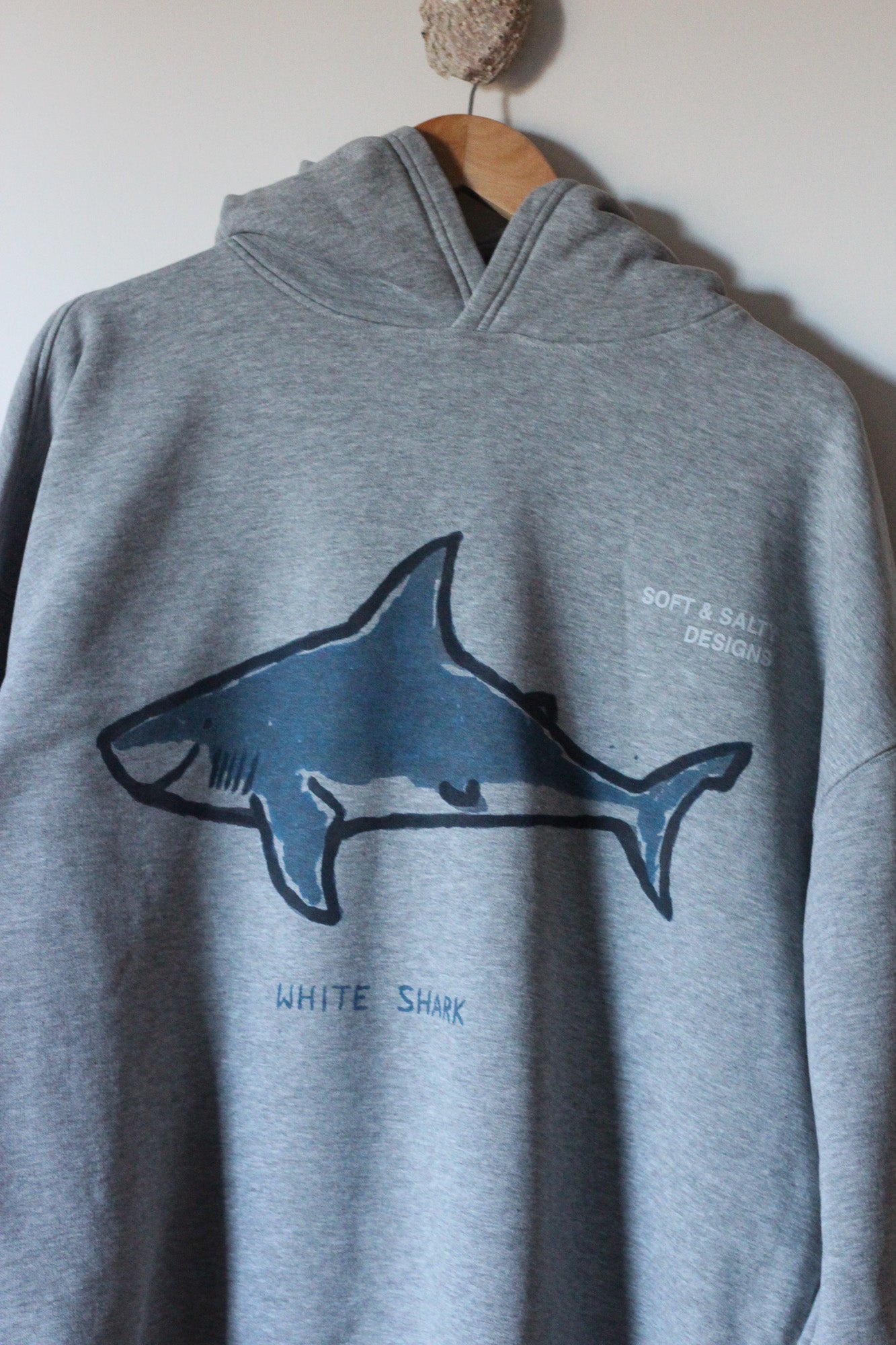 A Great White Shark Hood