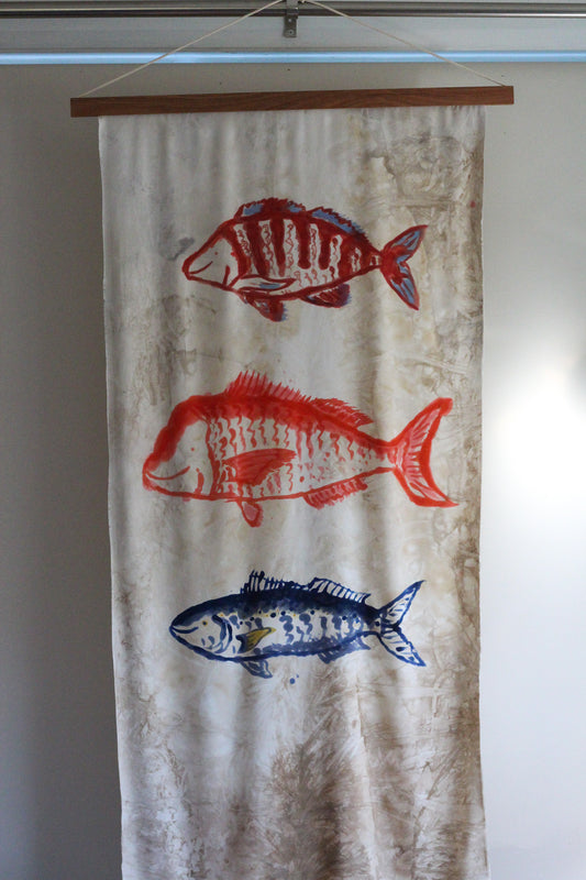 Fish Are Friends | Textile Artwork