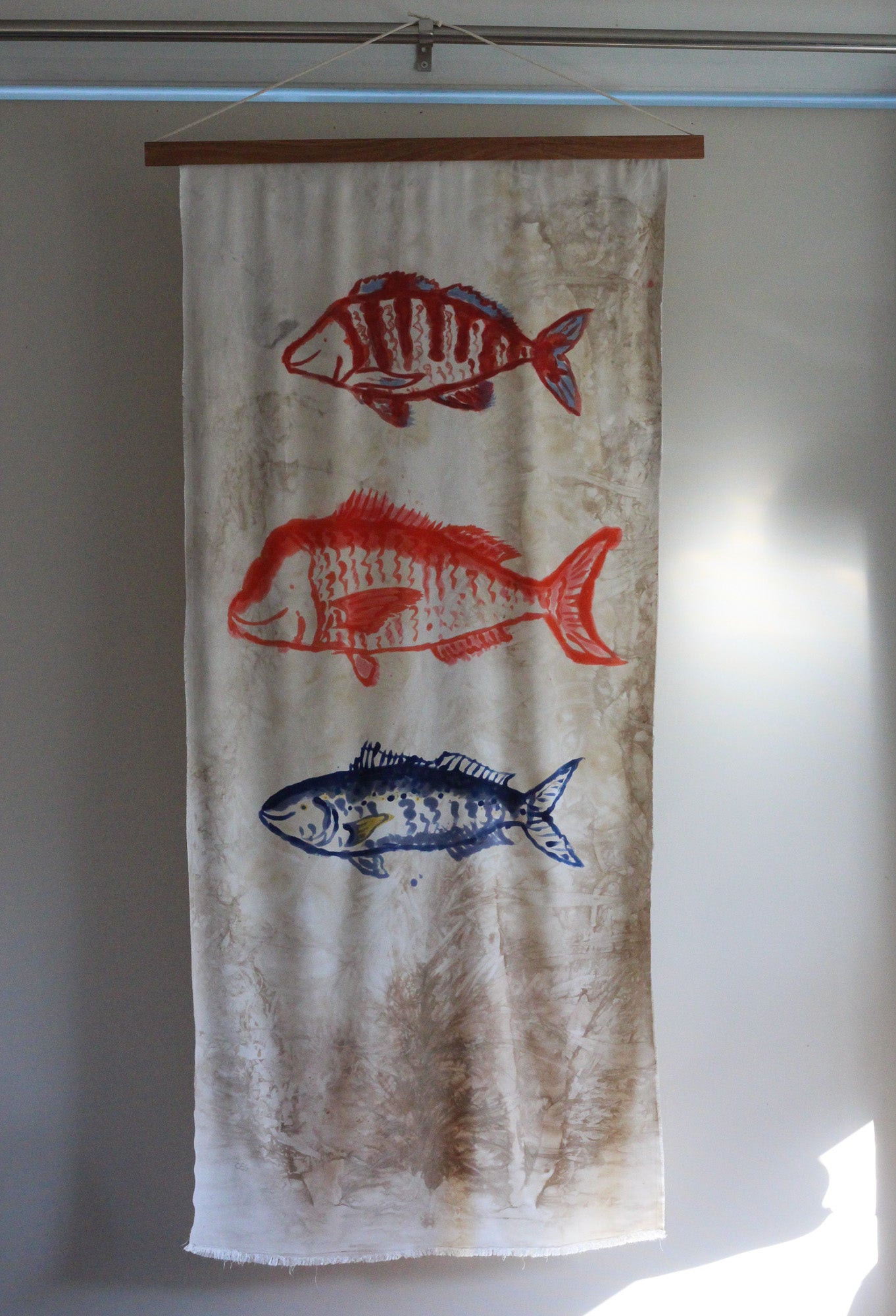 Fish Are Friends | Textile Artwork