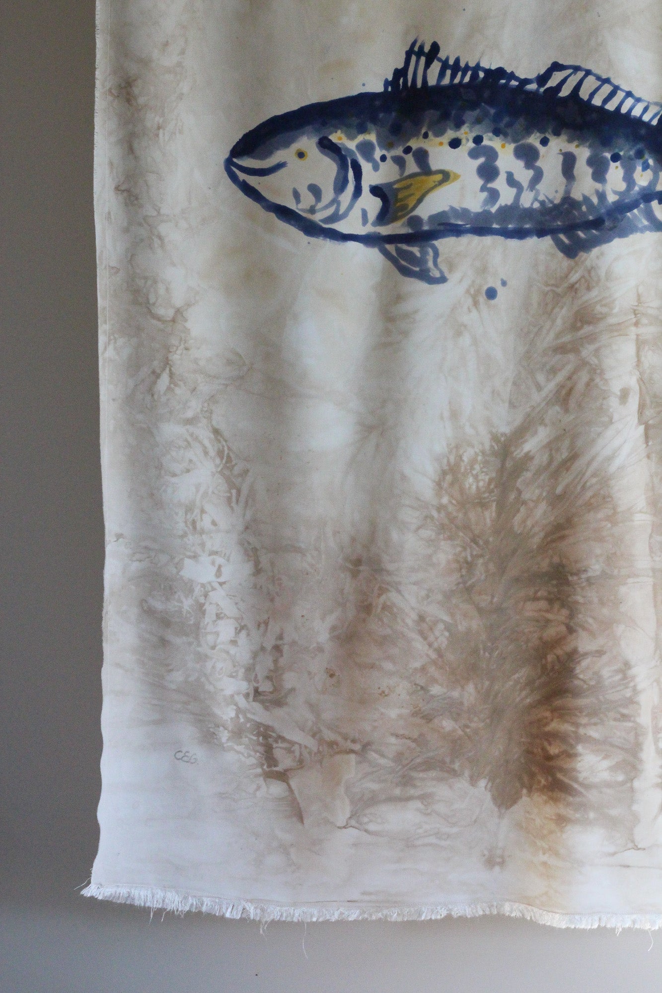 Fish Are Friends | Textile Artwork