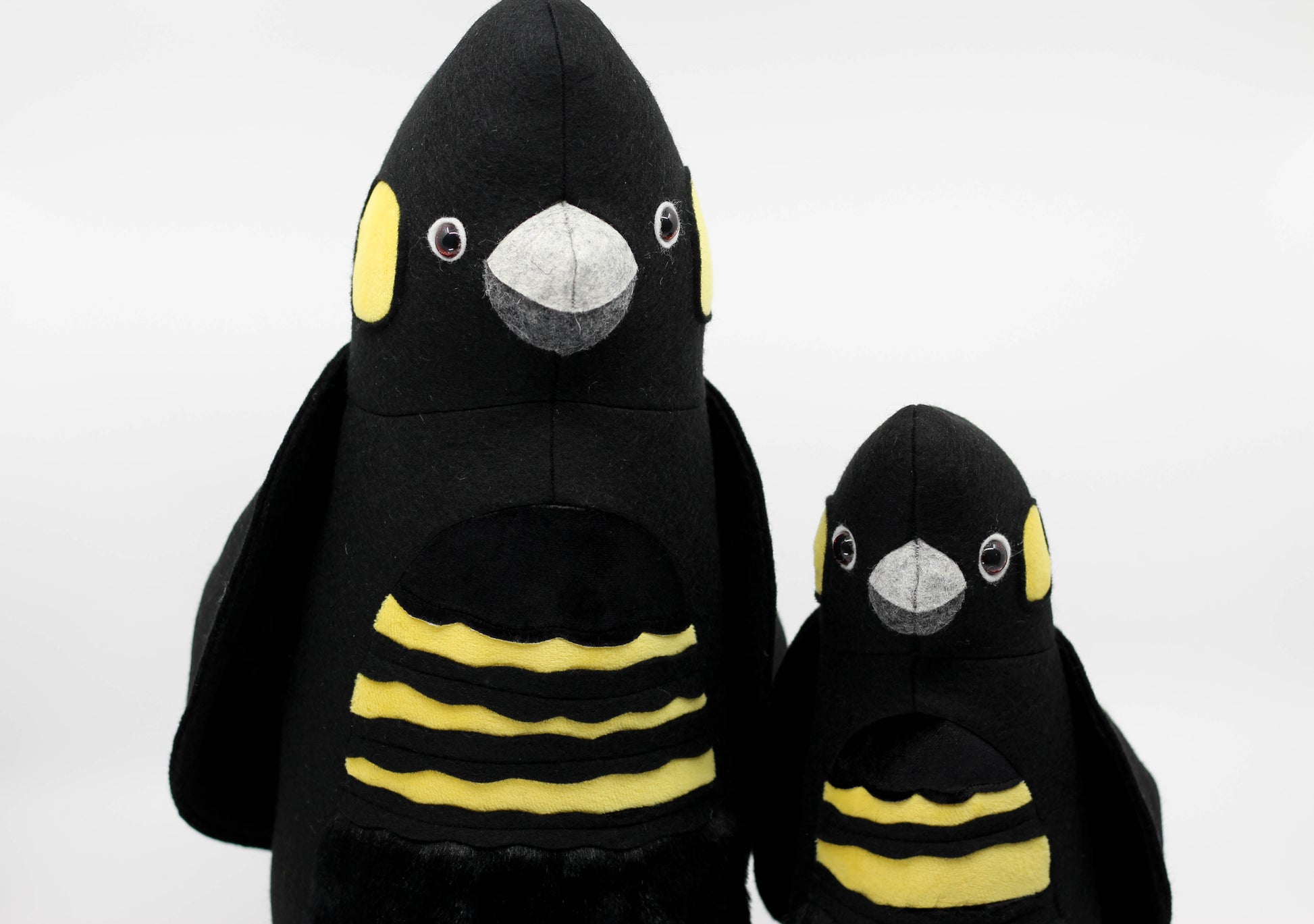 Black Cockatoo Plush Toy