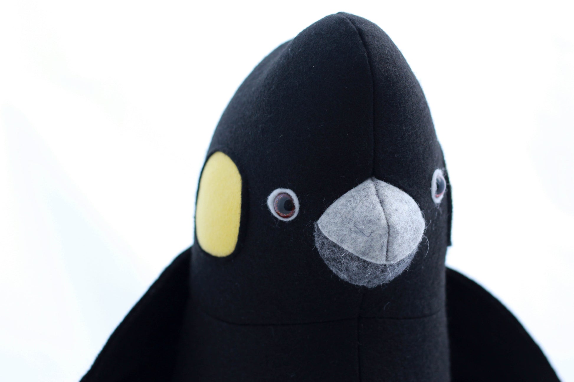 Black Cockatoo Plush Toy