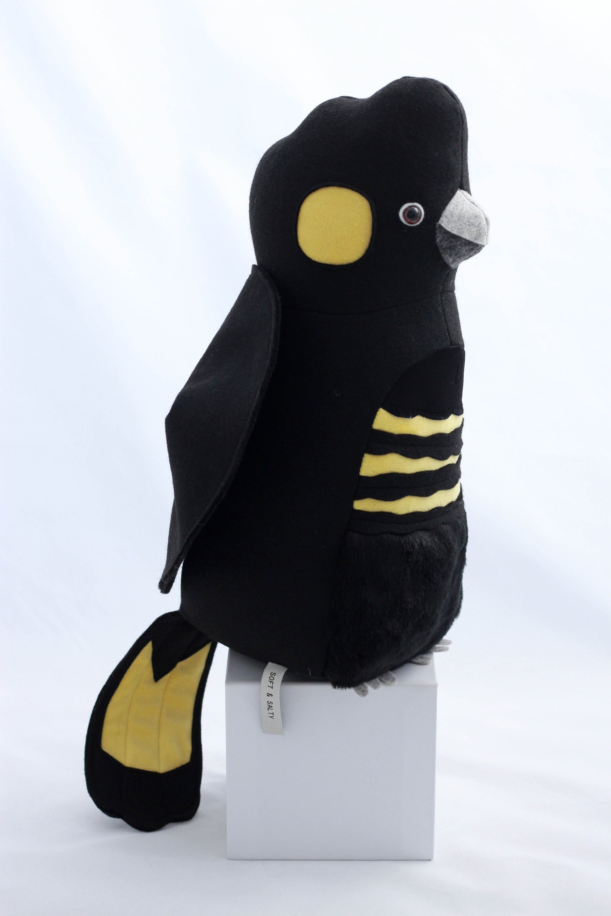 Black Cockatoo Plush Toy