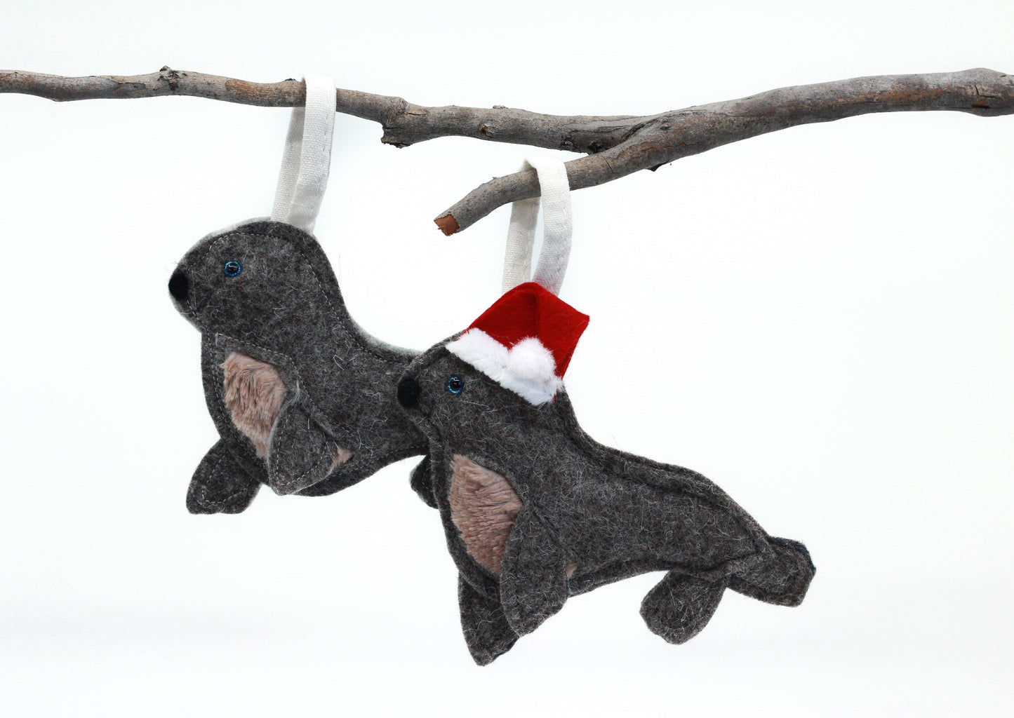 Fur Seal Christmas Decoration