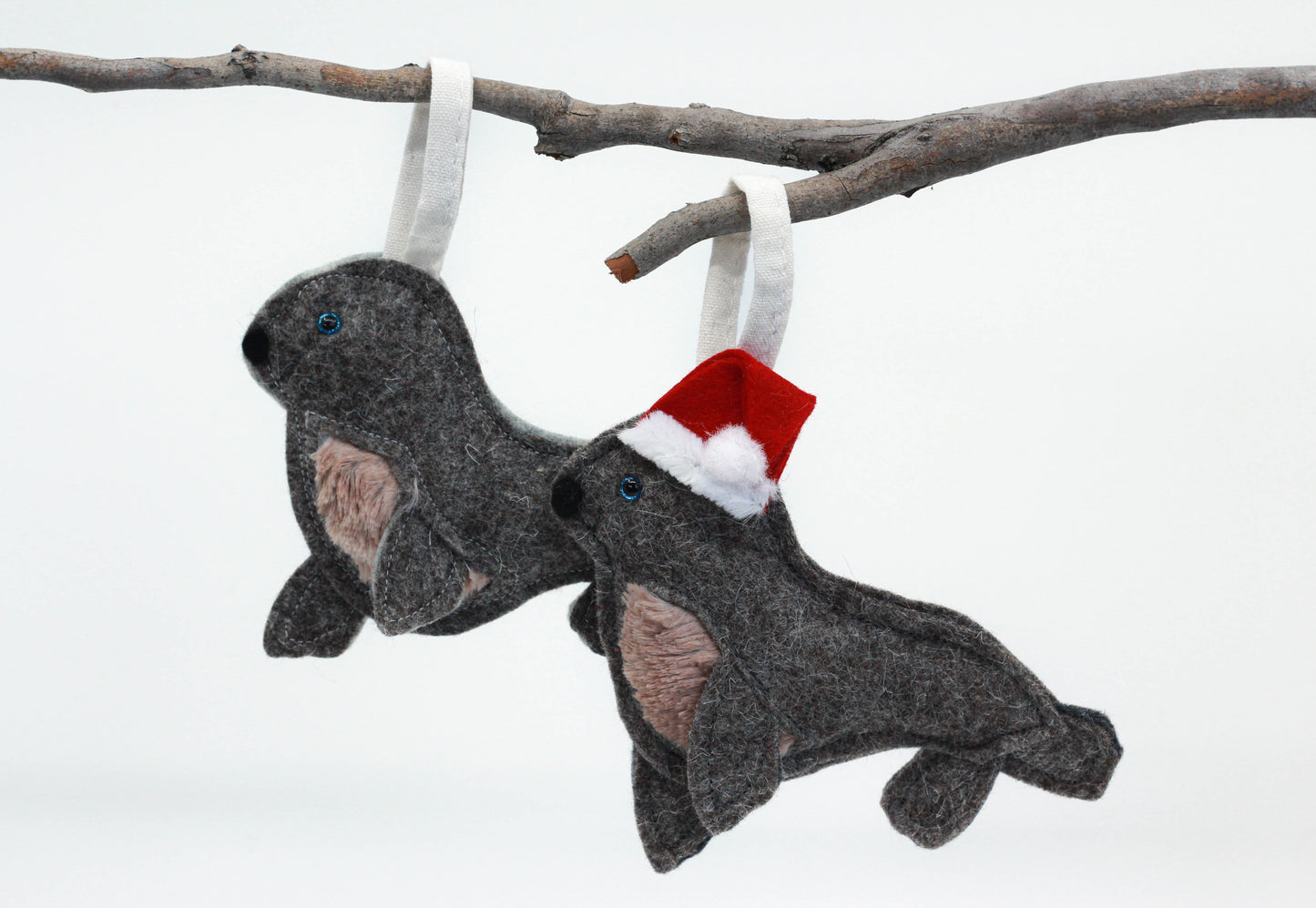 Fur Seal Christmas Decoration