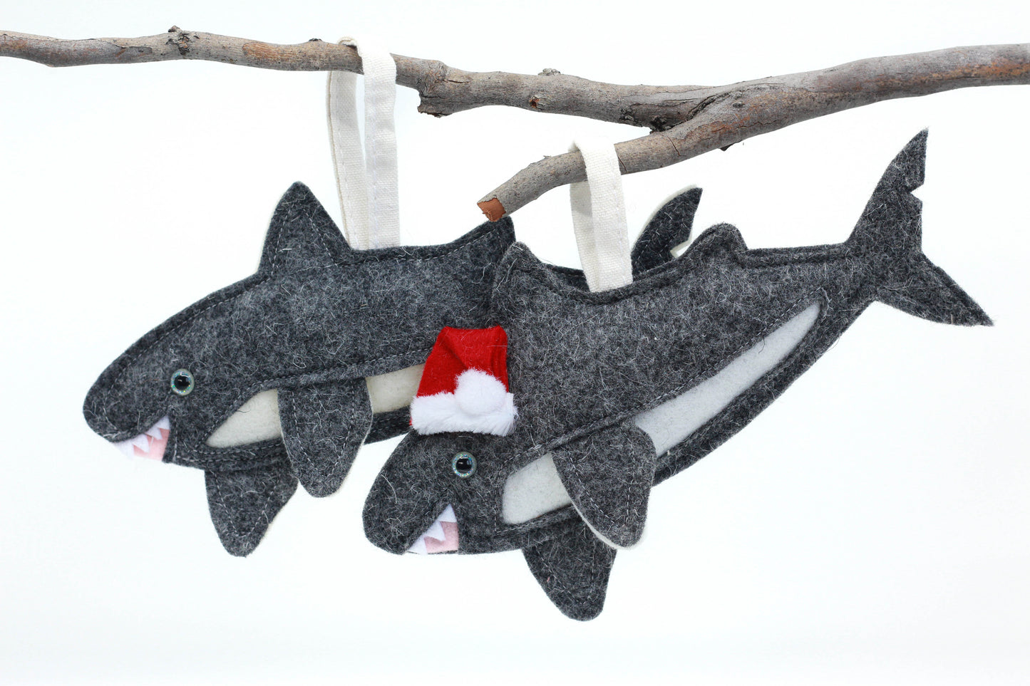 Great White Shark Christmas Decoration