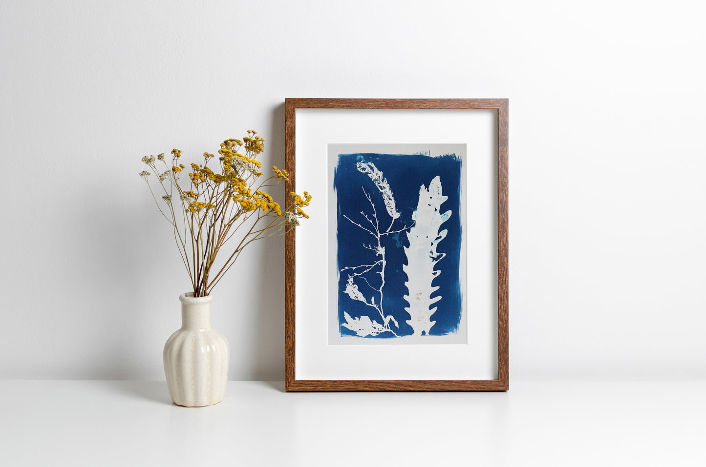 Forest Between Tides | Cyanotype Print