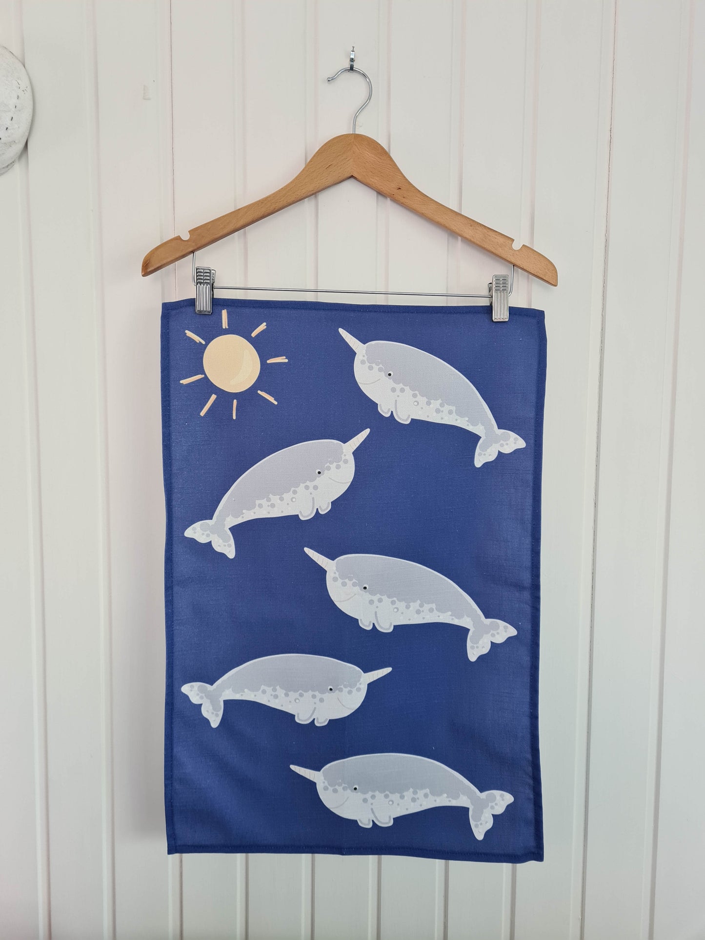 Narwhals Tea Towel