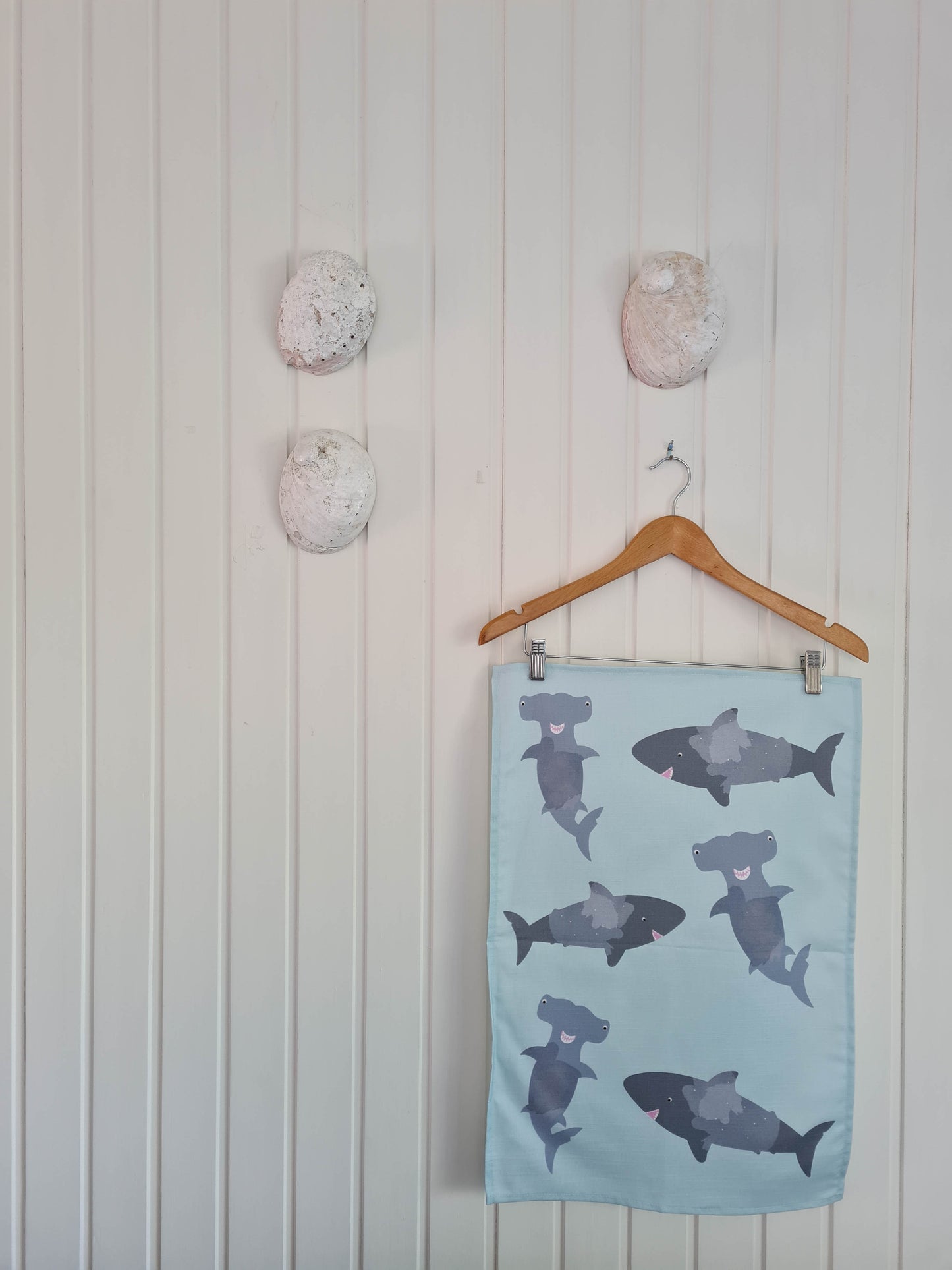 Sharks Tea Towel