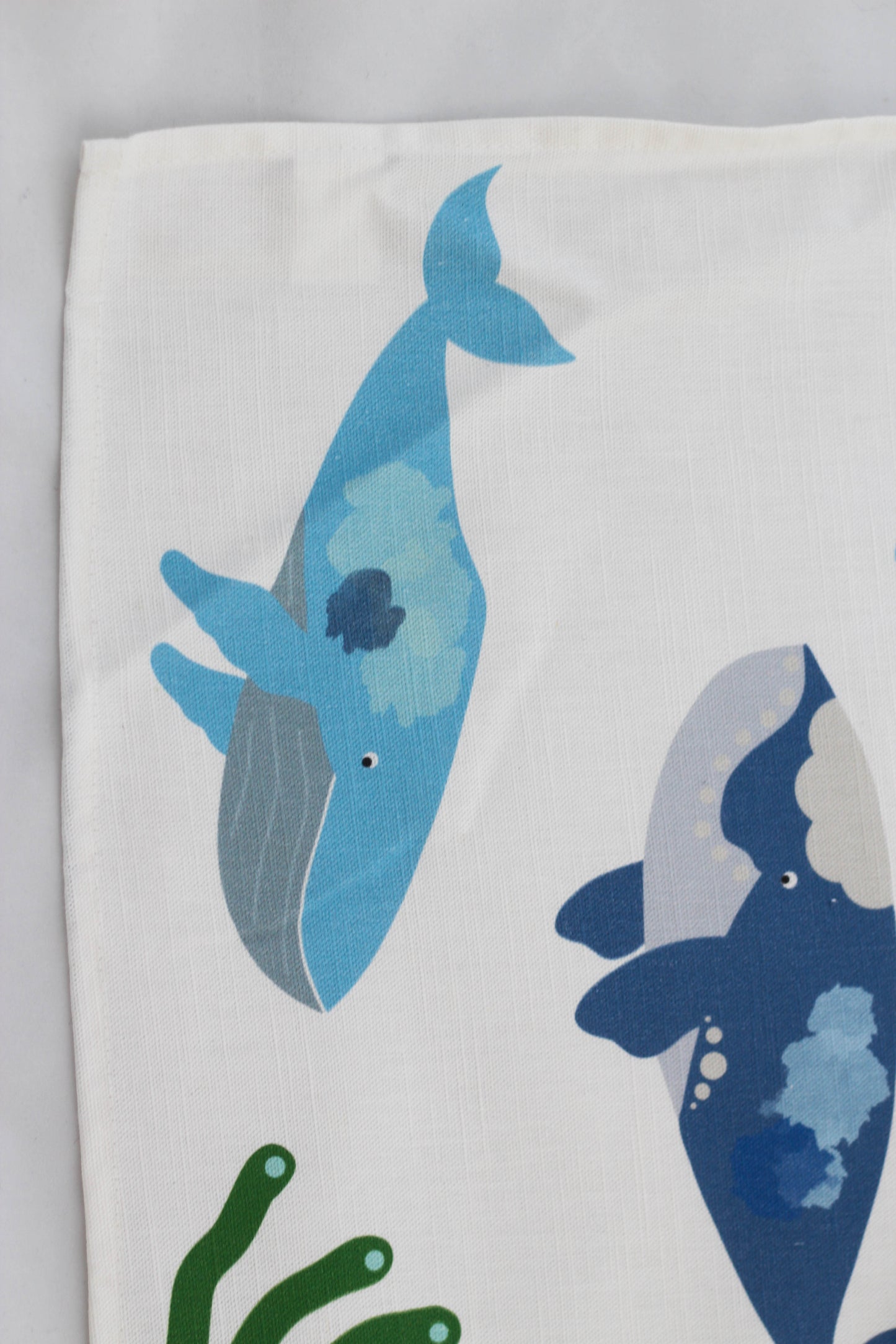 Whales Tea Towel