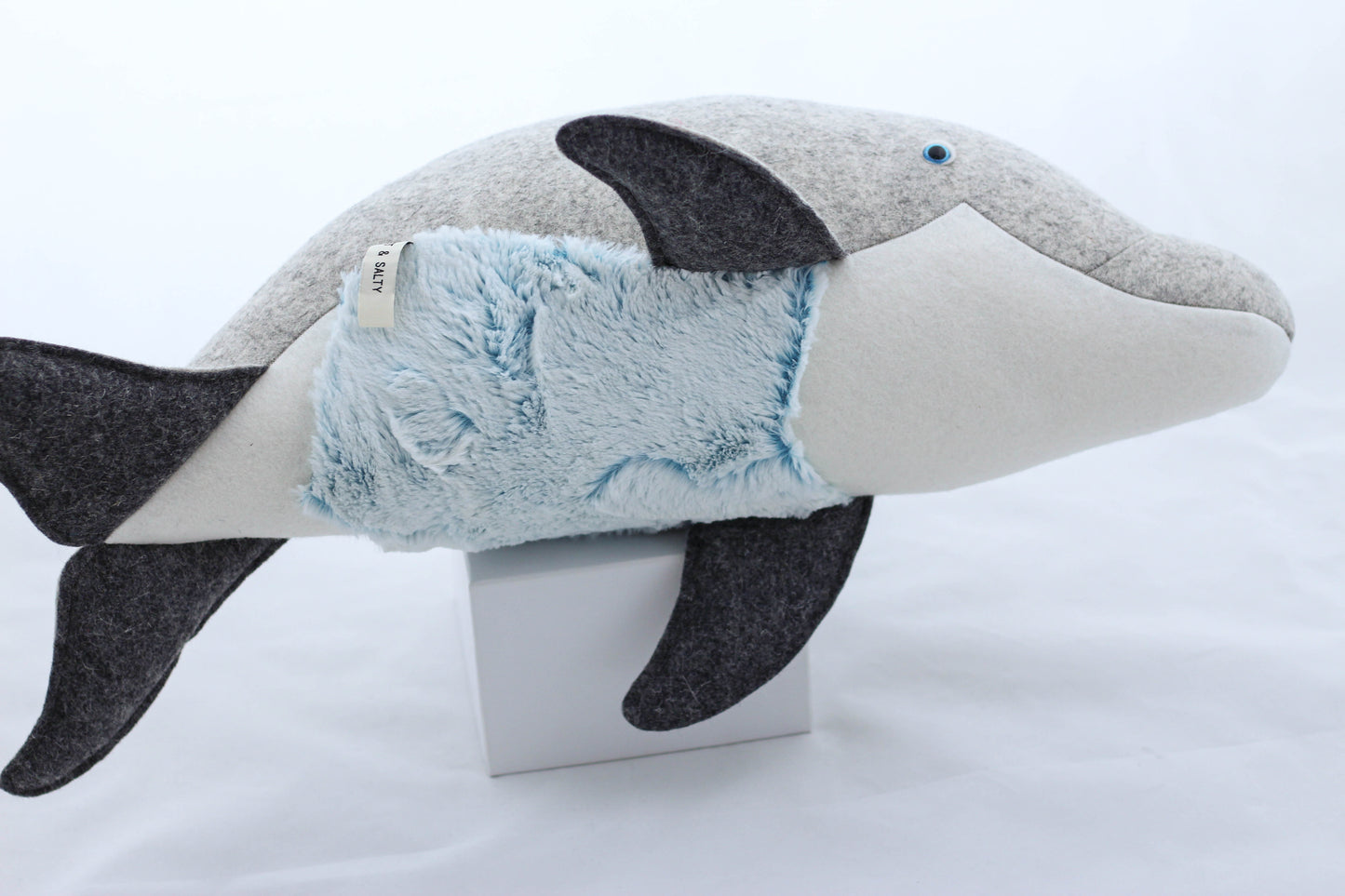 Dolphin stuffed toy